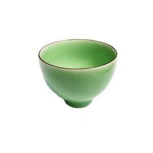 Celadonový šálek vysoký – Světle zelená čajová miska 50ml