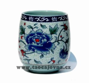 Květová miska na čaj – Vysoký čajový kalíšek