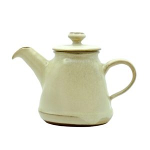 Béžová konvice z keramiky – Originální čajová konvice 400ml