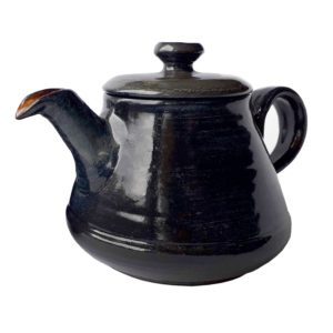 Keramická konvice na čaj tmavě modrá – Velká čajová konvice 600 ml
