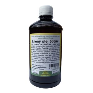 Lněný olej – 500 ml