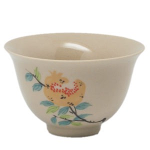 Šálek s květy osmanthu – porcelánová miska