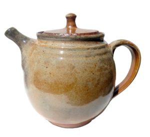 Velká lesklá konvice na čaj – keramická konvice 1,7l
