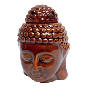 Lesklá Aroma lampa Buddha – lampička na esenciální oleje