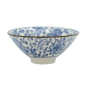 Porcelánová miska s květy – Tenký porcelán 50ml