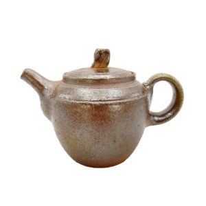Unikátní konvička na vícenálevové čaje – Keramika pálená dřevem 180ml