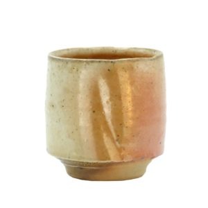 Yunomi šálek keramický – Hnědý kalíšek vyšší