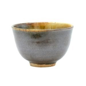 Černofialový čajový šálek – Keramická miska 100ml