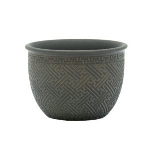 Čajový šálek s tradičním vzorem – Keramická miska tmavá 150ml