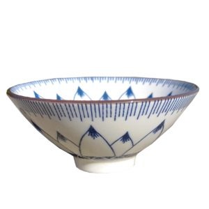 Porcelánová miska s lotosovou mandalou – Tenký porcelán 50ml