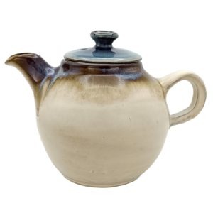 Menší béžová čajová konvice – Keramická konvice 0,6L