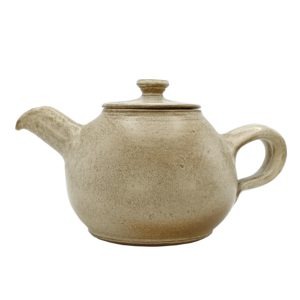 Světle hnědá konvice na čaj – Keramická konvice 0,5L